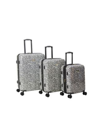 Isaac Mizrahi Gabby 3 Piece Hardside Spinner Luggage Set Macy s