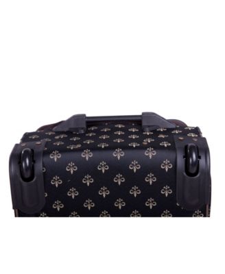Fleur De Lis 4 Piece Luggage Set