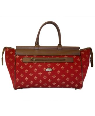 Fleur De Lis 4 Piece Luggage Set