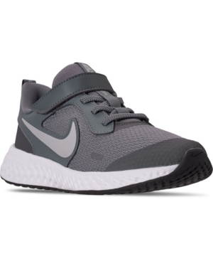 image of Nike Little Boys Revolution 5 Stay-Put Closure Running Sneakers from Finish Line