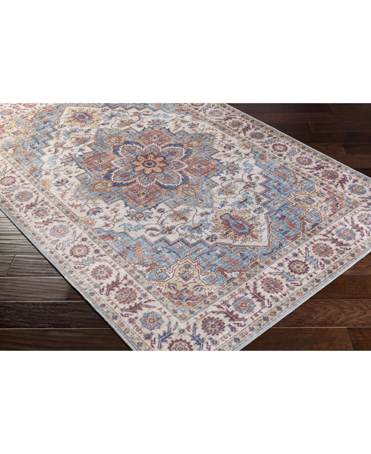 Livabliss Iris Irs-2301Area Rug - Navy