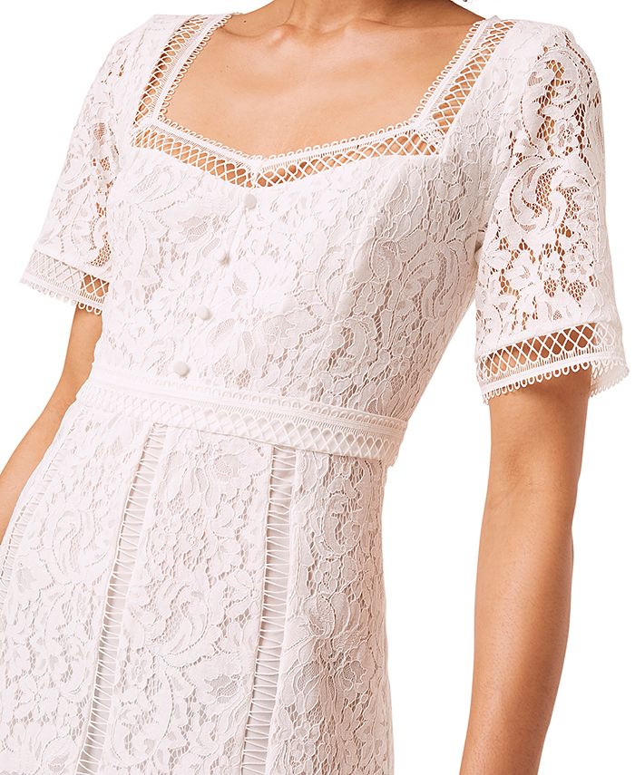 French Connection Amisha Mixed Lace Dress & Reviews - Dresses - Women ...