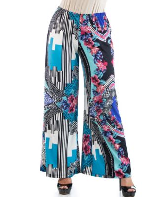 Macy's plus size palazzo pants best sale