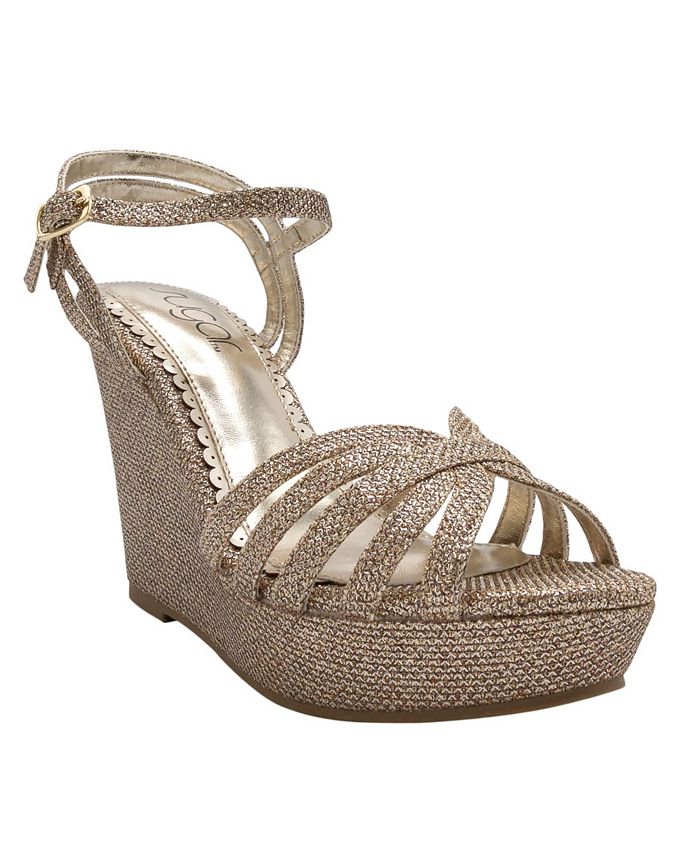 Sugar Women s Capricorn Platform Wedge Sandals Macy s