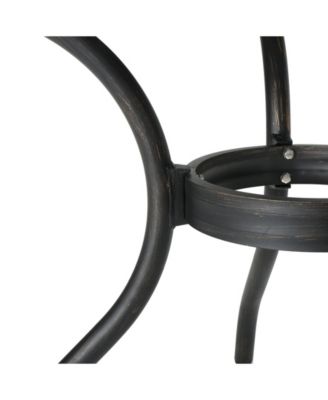 Austin Outdoor Cast Square Dining Table