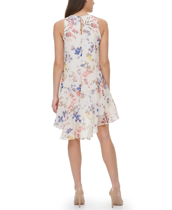 Tommy Hilfiger Wild Heart Floral Fit & Flare Dress - Macy's