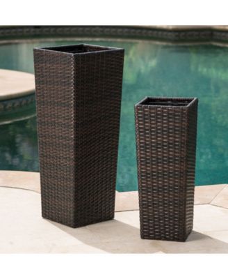 Everest Outdoor Flower Pots, Set of 2