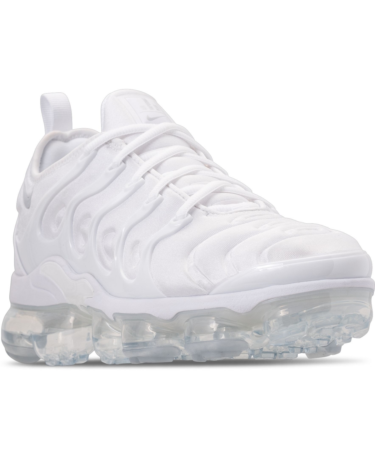 Men's Air VaporMax Plus Running Sneakers from Finish Line - White