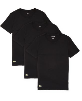 Men's Essential Cotton Crew Neck Regular Fit Undershirt Set, 3-Piece