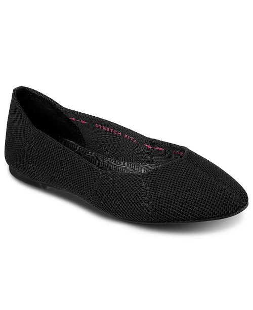 Skechers Women S Cleo 3 Carats Casual Ballet Flats From Finish