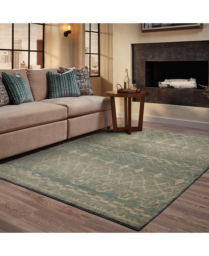 JHB Design Gypsy GYP02 Blue 5'3" x 7'6" Area Rug & Reviews Rugs Macy's