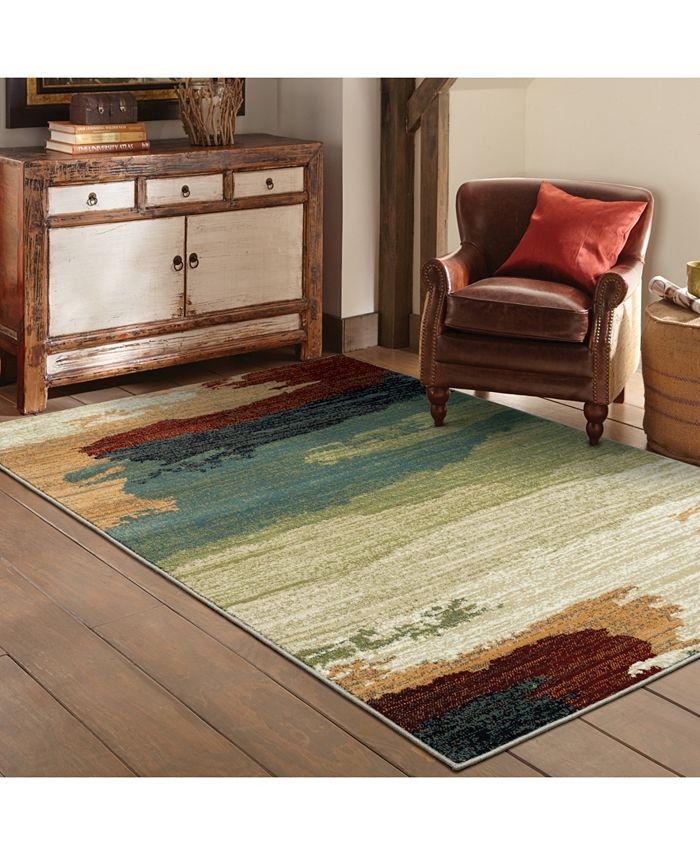 JHB Design Zeena ZEE04 9'10" x 12'10" Area Rug Macy's