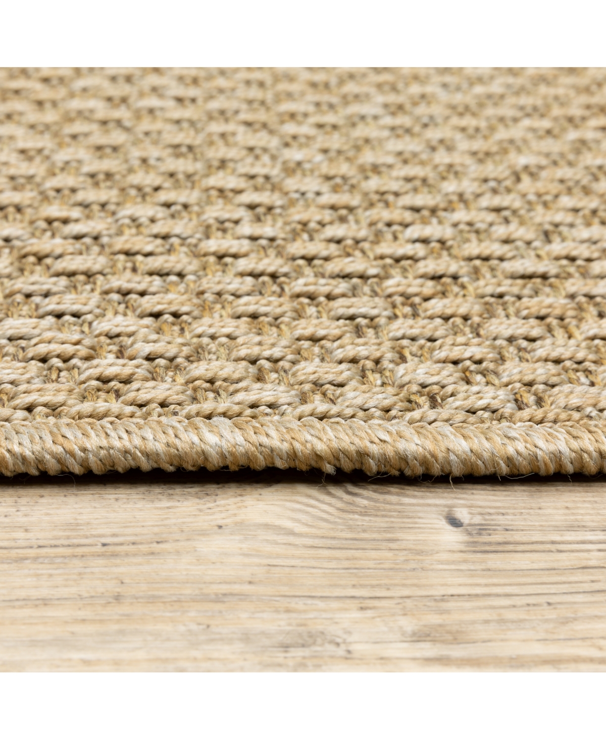 Oriental Weavers Karavia 2160X Sand 6'7" x 9'6" Outdoor Area Rug