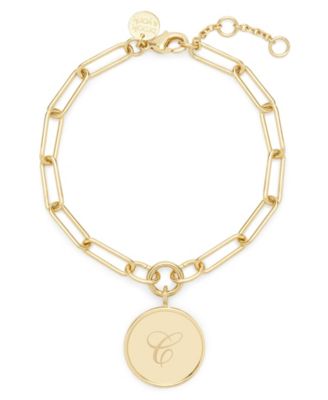 brook york Callie Initial Bracelet - Gold C 103$