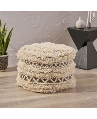 Billie Boho Ottoman Pouf