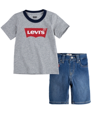 Levi's Baby Boys Denim Short Set