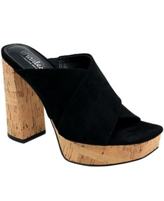 charles david platform sandals