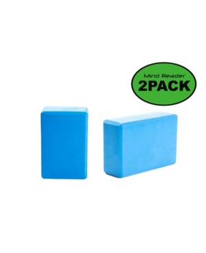 Mind Reader Non-Slip Yoga Foam Block Set of 2