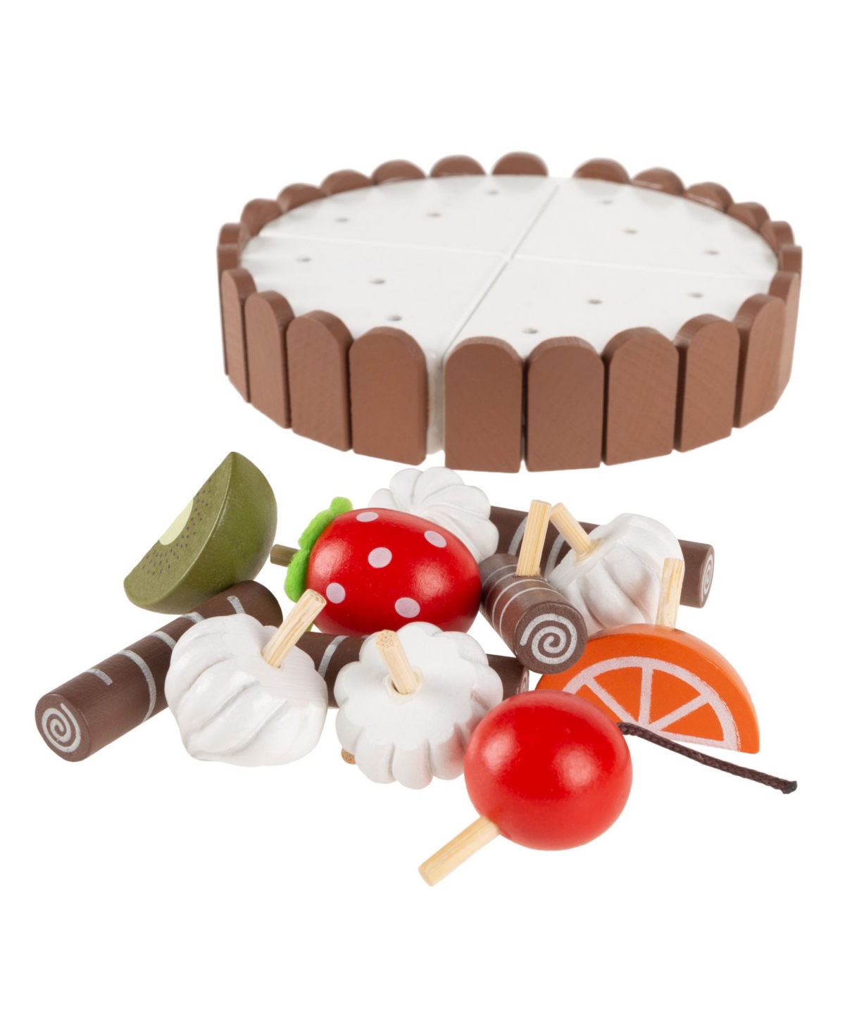 Shop Trademark Global Hey Play Birthday Cake In Multi