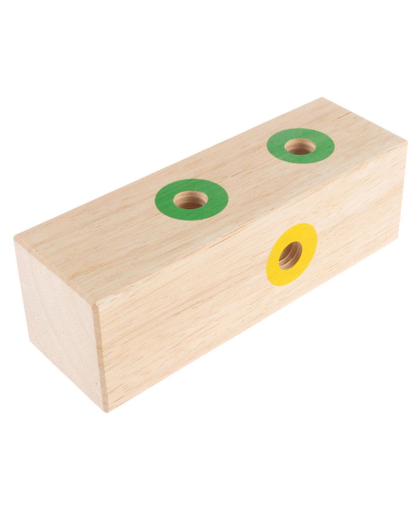 Детский конструктор Trademark Global Hey Play Screw Block Toy - Kids Wooden Manipulative With Screws And Screwdriver - Fun Fine Motor Development Activity For Boys And Girls — фото 3