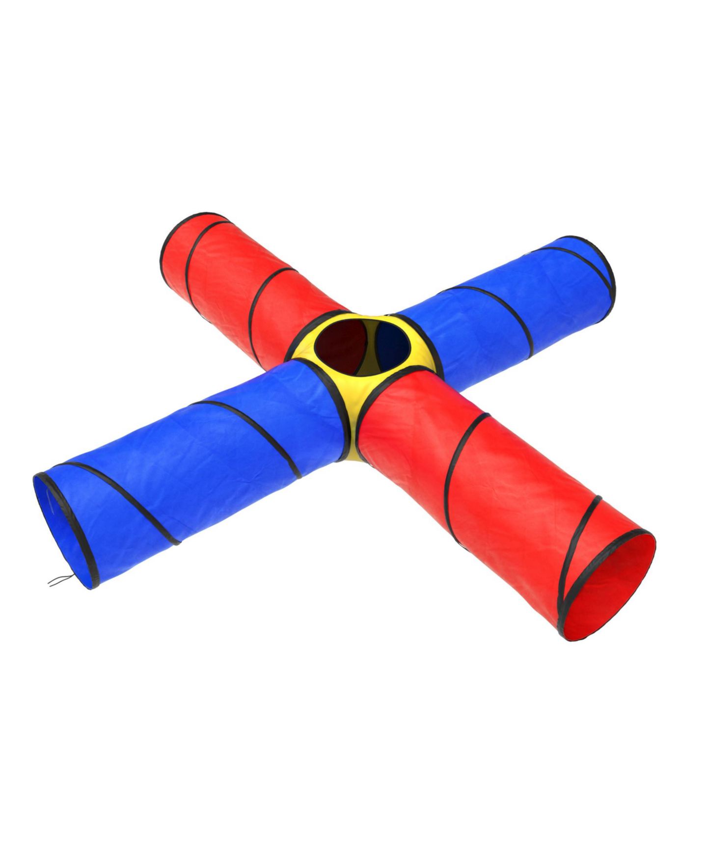 Детская игрушка Trademark Global Hey Play Kids Play Tunnel 4-Way Pop-Up Foldable, Ages 3+ — фото 1