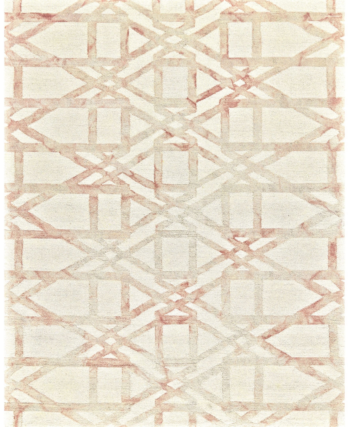 Feizy Rosa R8571 Rose 9'6in x 13'6in Area Rug - Blush