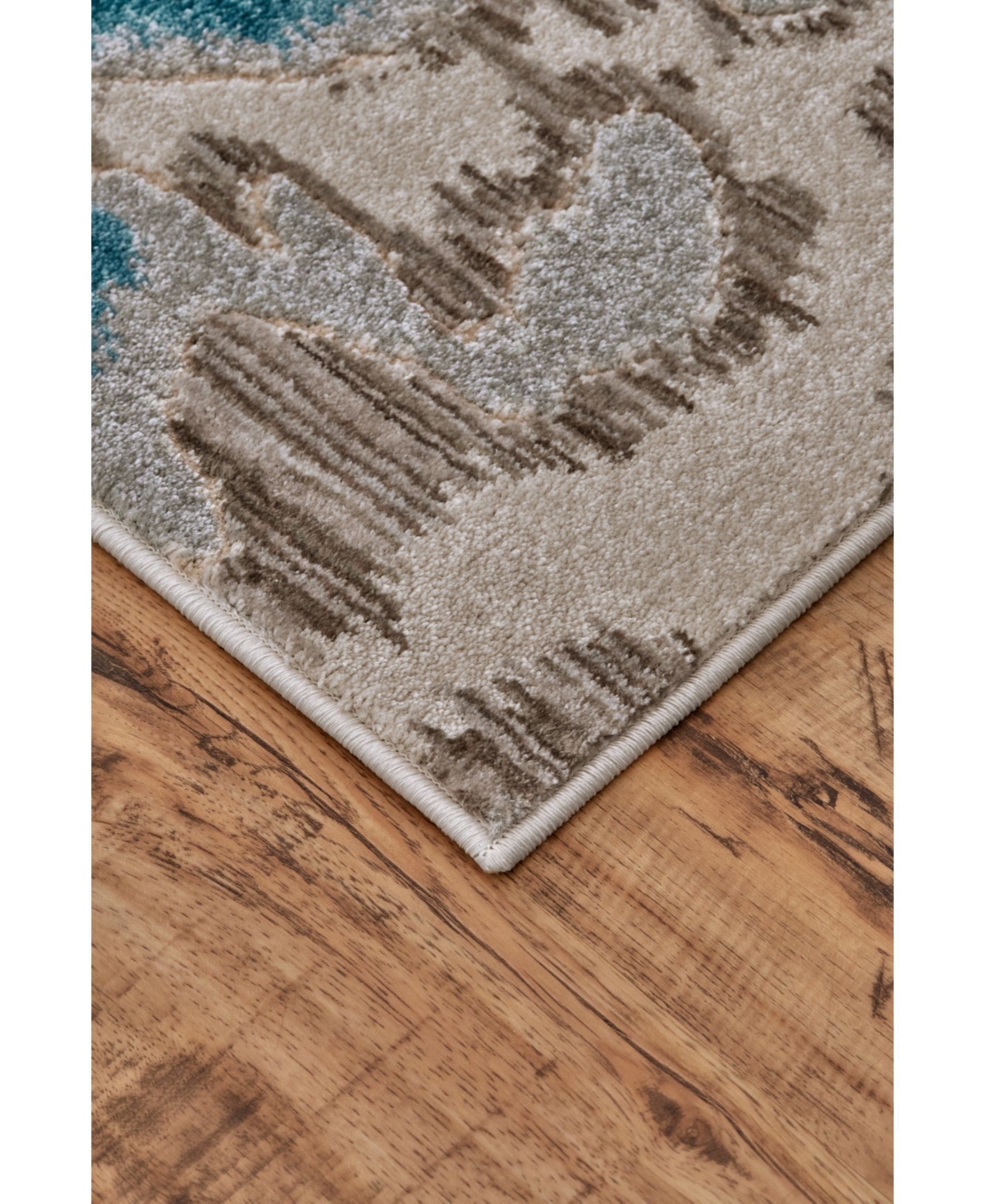 Feizy Keats R3467Rug - Aqua