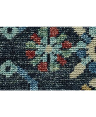 Piraj R6454 Blue 2' x 3' Area Rug