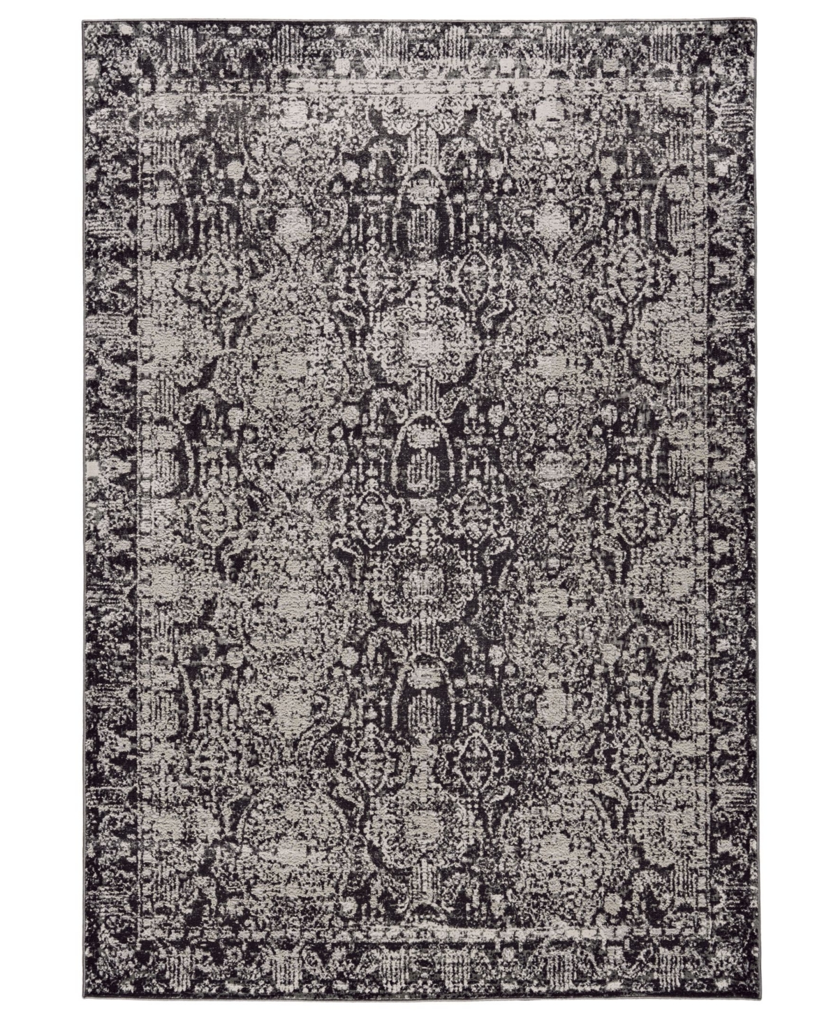 Feizy Andi R3680 Charcoal 10' x 13'2in Area Rug - Charcoal