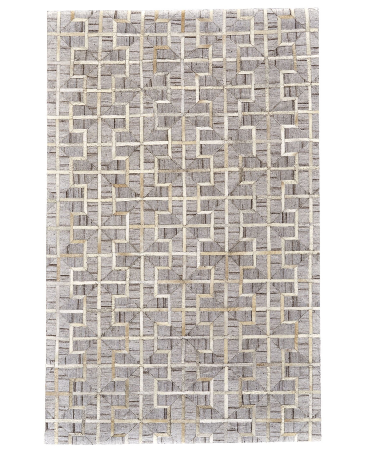 Feizy Lainey R0756 Ivory 9'6in x 13'6in Area Rug - Ivory