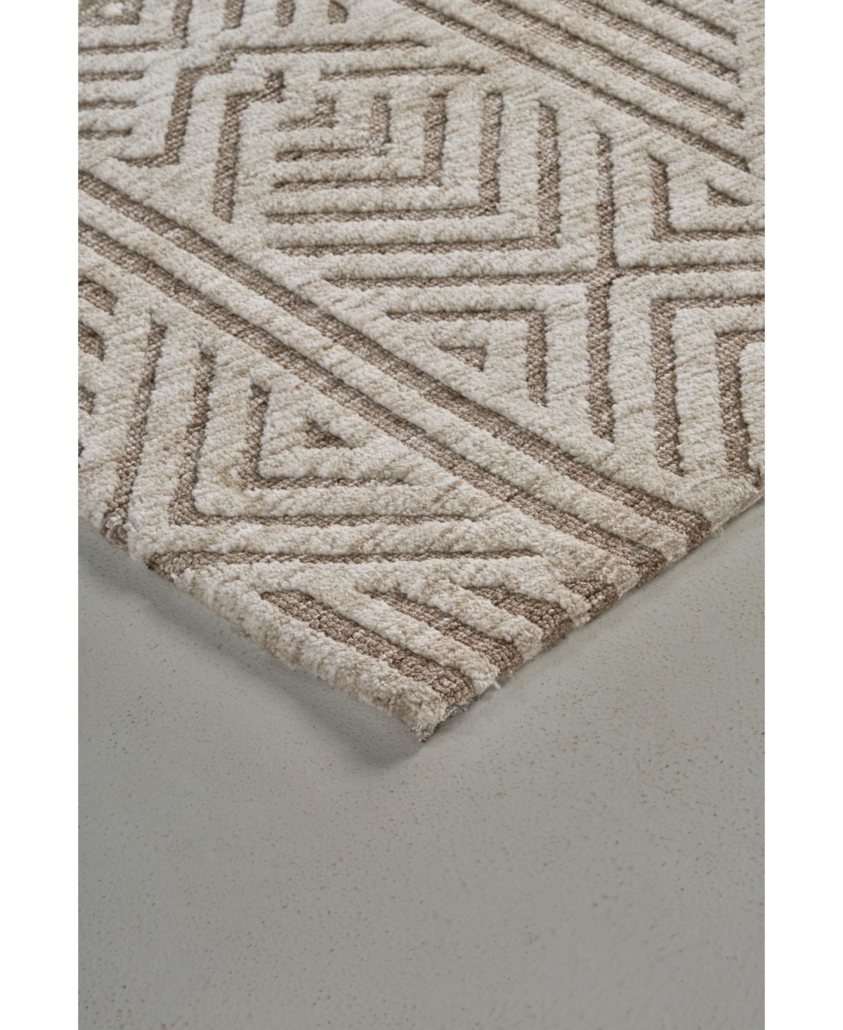 Feizy Colton R8791Area Rug - Brown