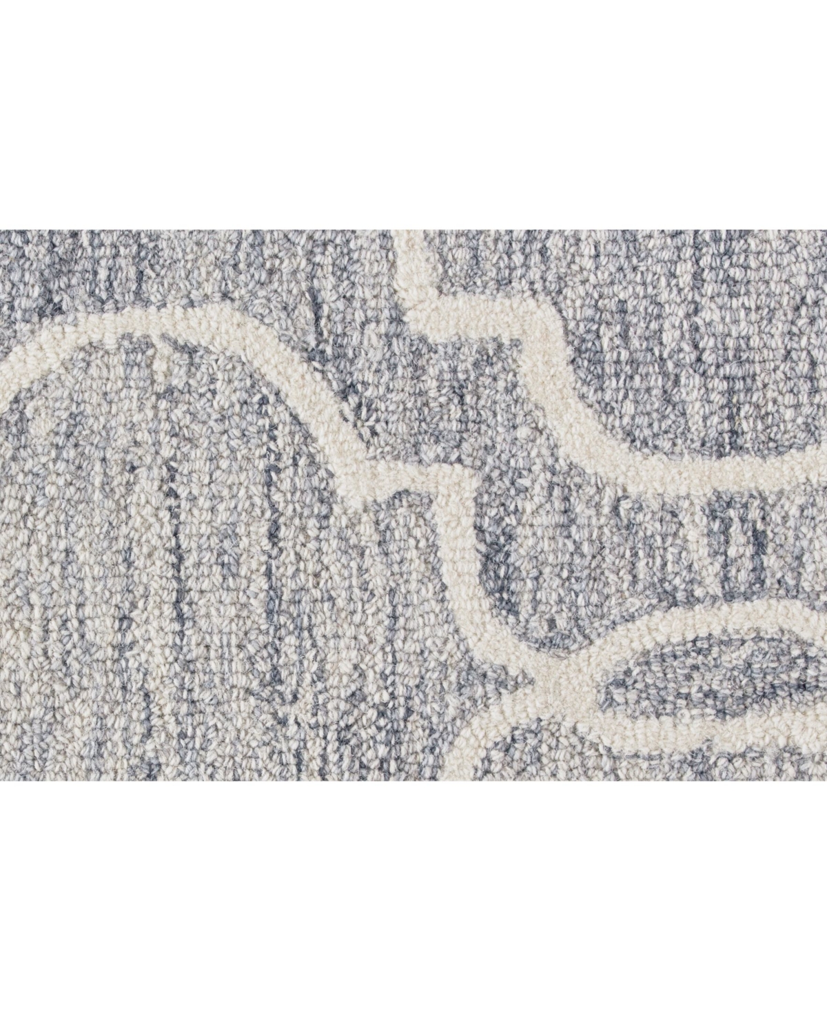 Feizy Belfort R87755' 8' Area Rug - Gray