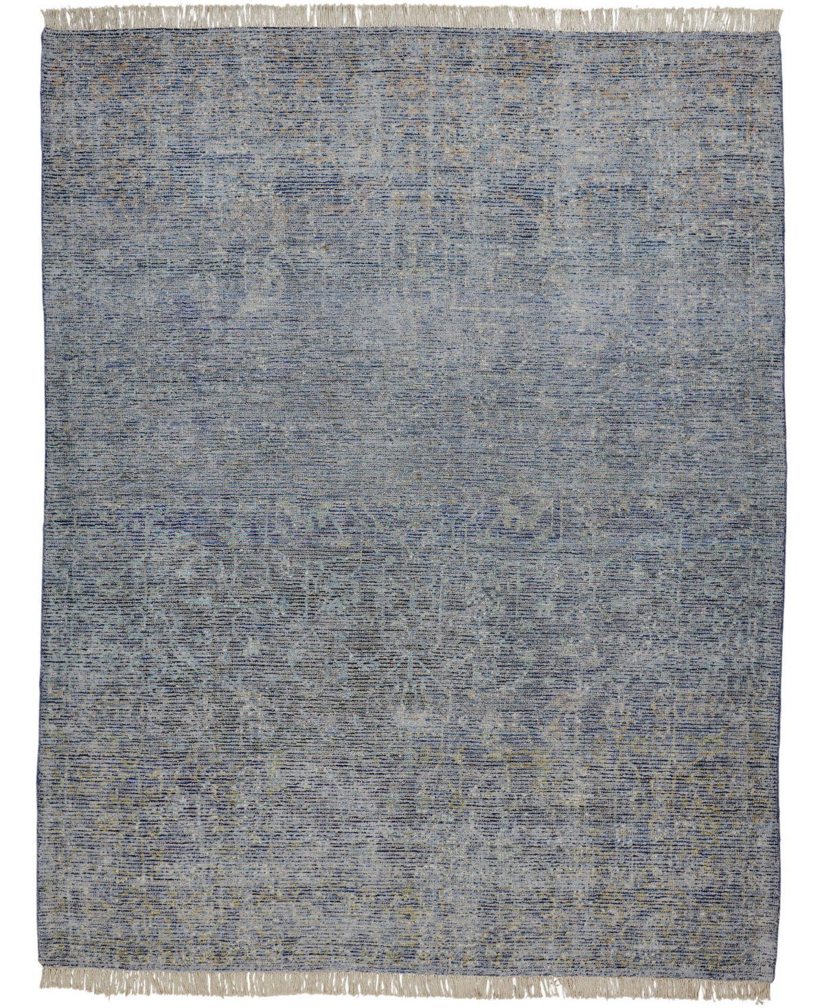 Feizy Mckenzie R8803 Blue 10' x 14' Area Rug - Blue