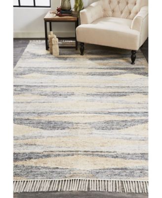 Beckett R0815 Gray 3'6" x 5'6" Area Rug