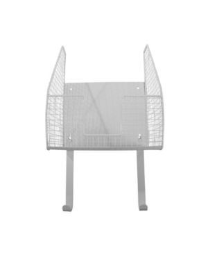 Spectrum Wall Mount Single Basket with Ironing Board Holder
