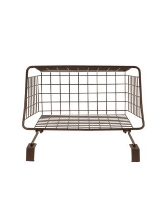 Diversified Grid Storage Basket, Medium
