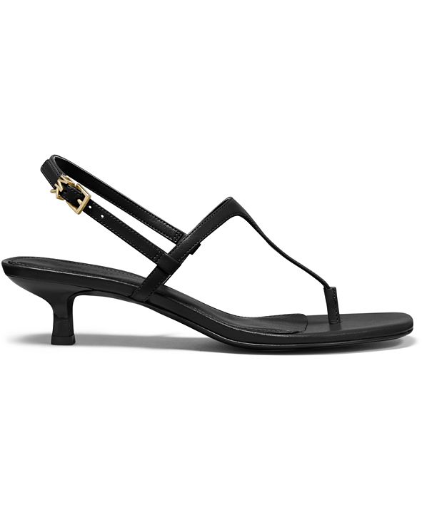 Michael Kors Tasha T-Strap Sandals & Reviews - Sandals - Shoes - Macy's