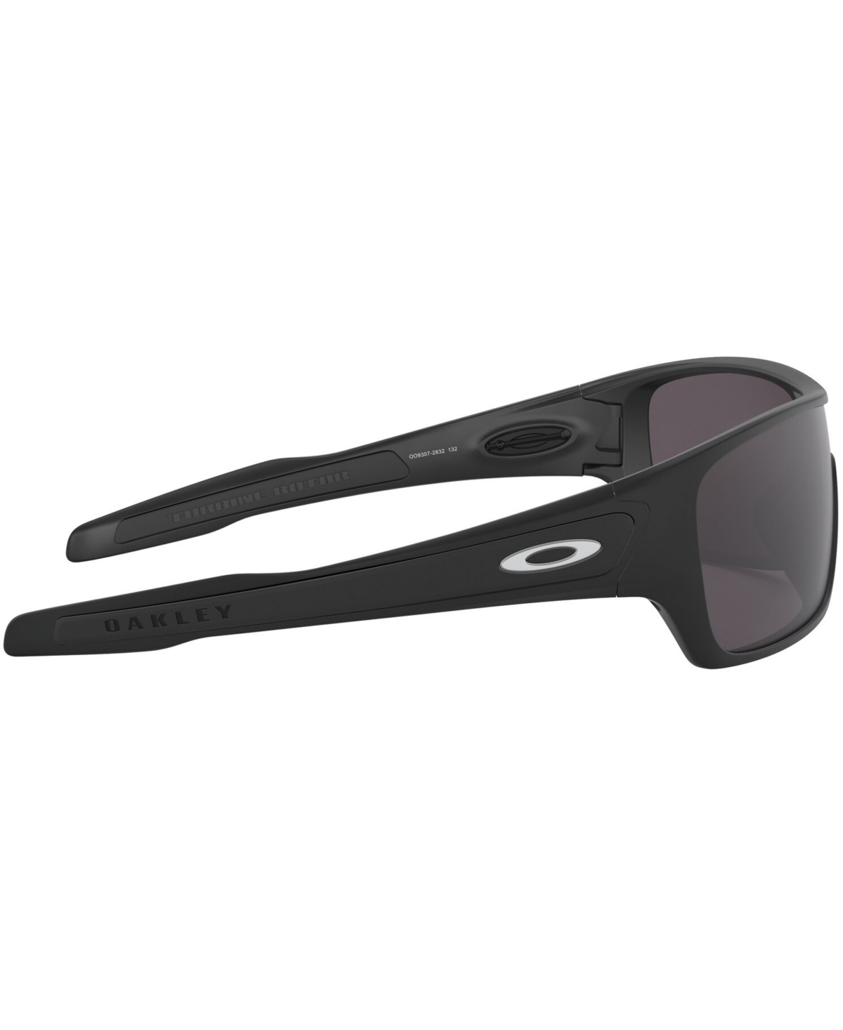 Shop Oakley Polarized Sunglasses, Oo9307-2832 In Matte Black,prizm Grey Polarized