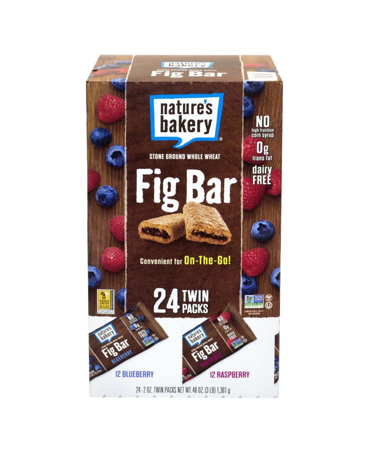 UPC 047495490107 product image for Nature's Bakery Fig Bars Variety Pack, 2 oz, 24 Count | upcitemdb.com