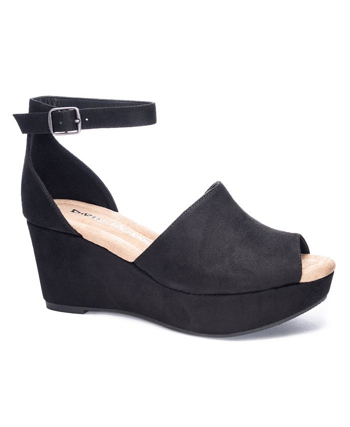 Dirty Laundry Women's Dl Dara Wedge Sandals - Macy's