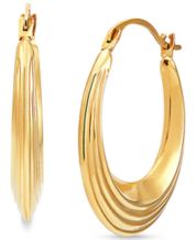 Anzie Flat Back Earring 8mm