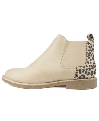 seven dials marisah chelsea leopard bootie