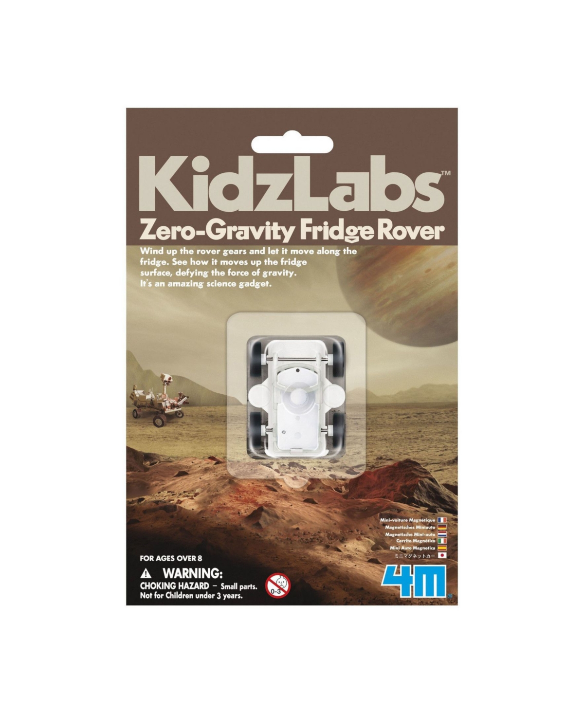 4M Kids Labs Zero-Gravity Fridge Rover Stem
