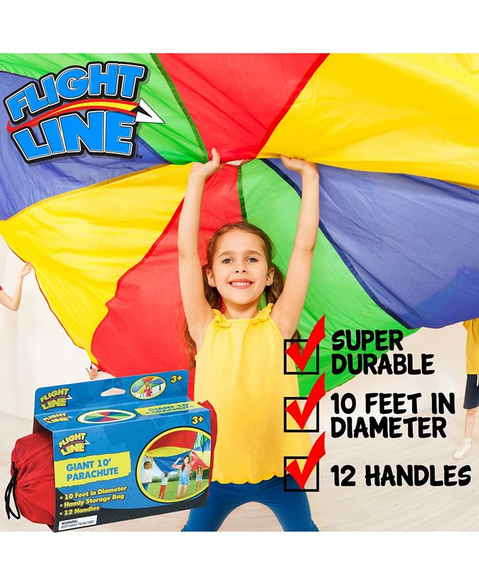 MasterPieces Puzzles Thin Air Flight Line Kids 10' Play Parachute toy