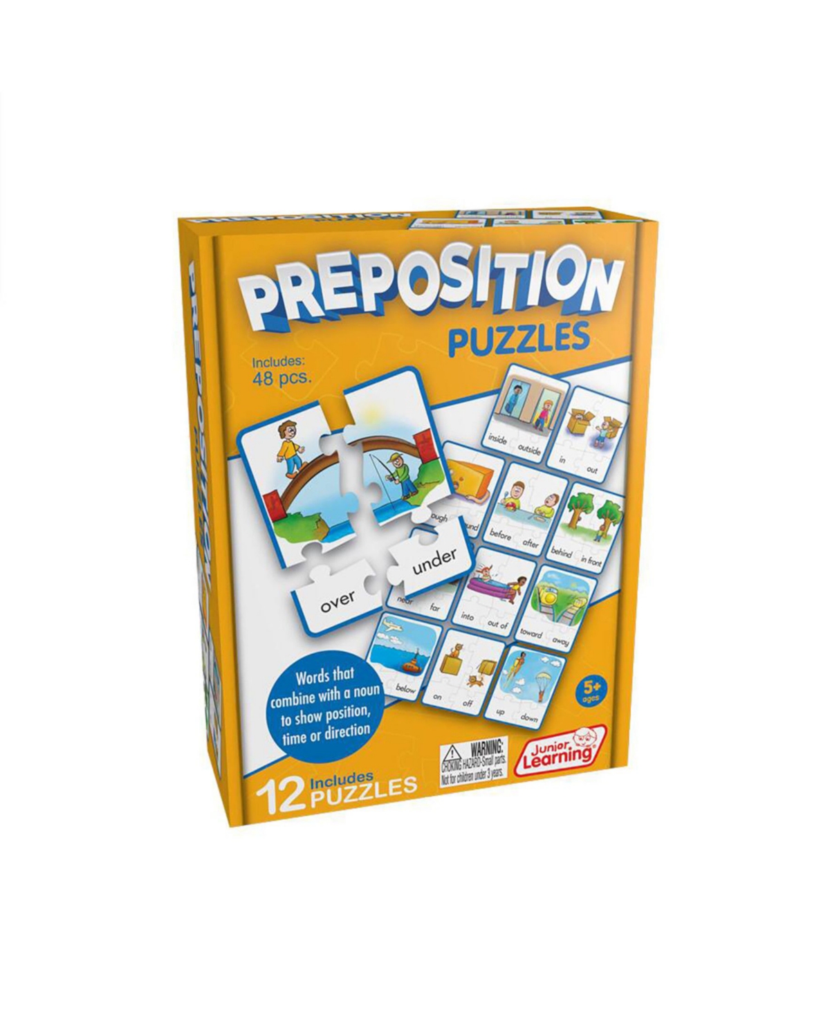 Masterpieces Puzzles Junior Learning Preposition Learning Educational Puzzles In Multi