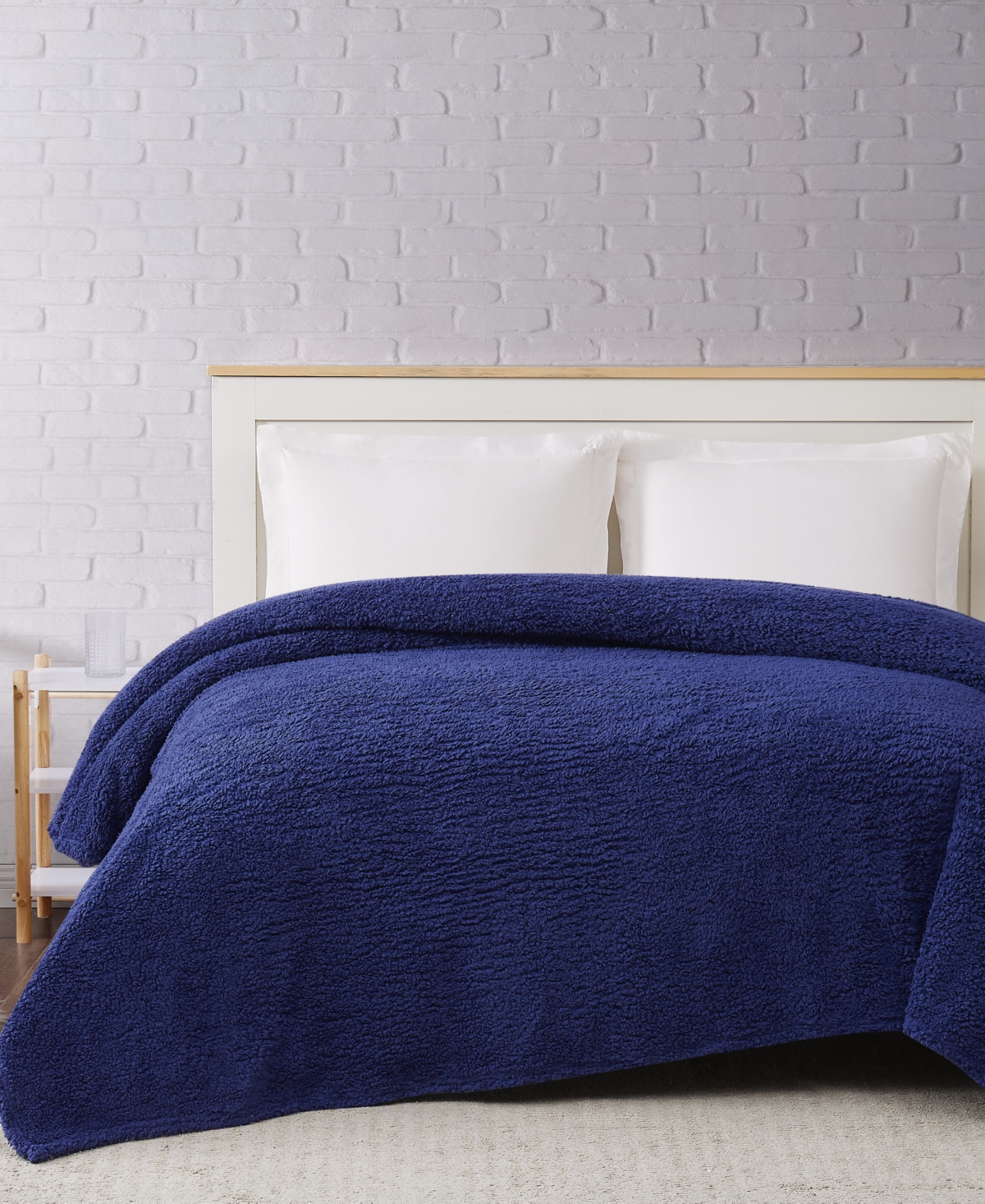 Brooklyn Loom Marshmallow Sherpa Blanket