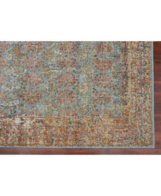 CLOSEOUT! Eternal ETE-15 Turquoise Rug