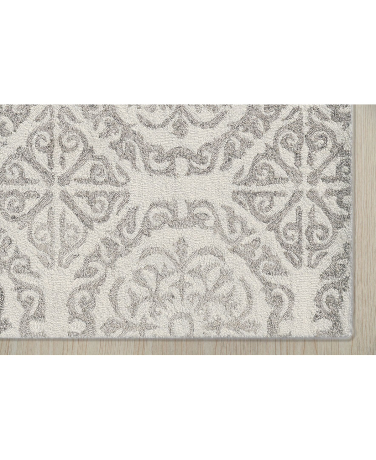Amer Rugs Boston Bos-22Area Rug - White