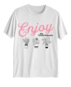 image of Love Tribe Women-s Enjoy The Great Indoors T-shirt