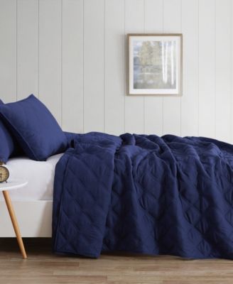 Everyday 3D Puff 3-Pc. Quilt Set, King